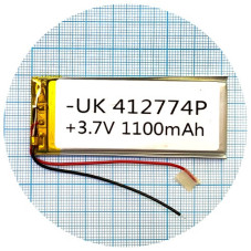 Батарея 70x25x3 1100 mAh 3.7V