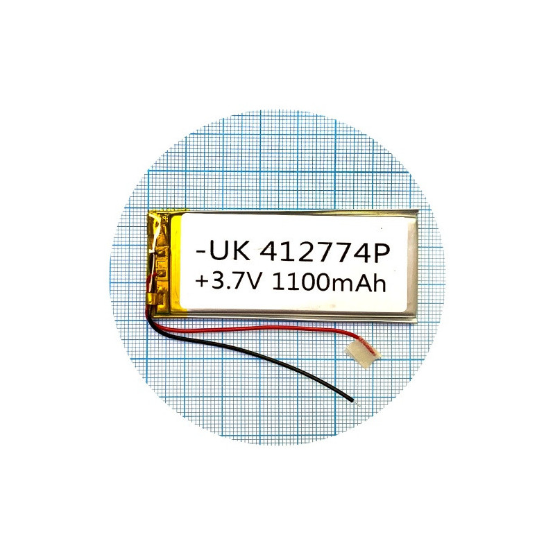 Батарея 70x25x3 1100 mAh 3.7V Батарея 70x25x3 1100 mAh 3.7V