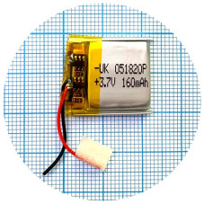 Батарея 21x19x5 160 mAh 3.7V