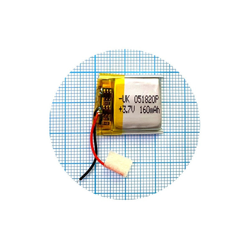 Батарея 21x19x5 160 mAh 3.7V