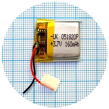 Батарея 21x19x5 160 mAh 3.7V