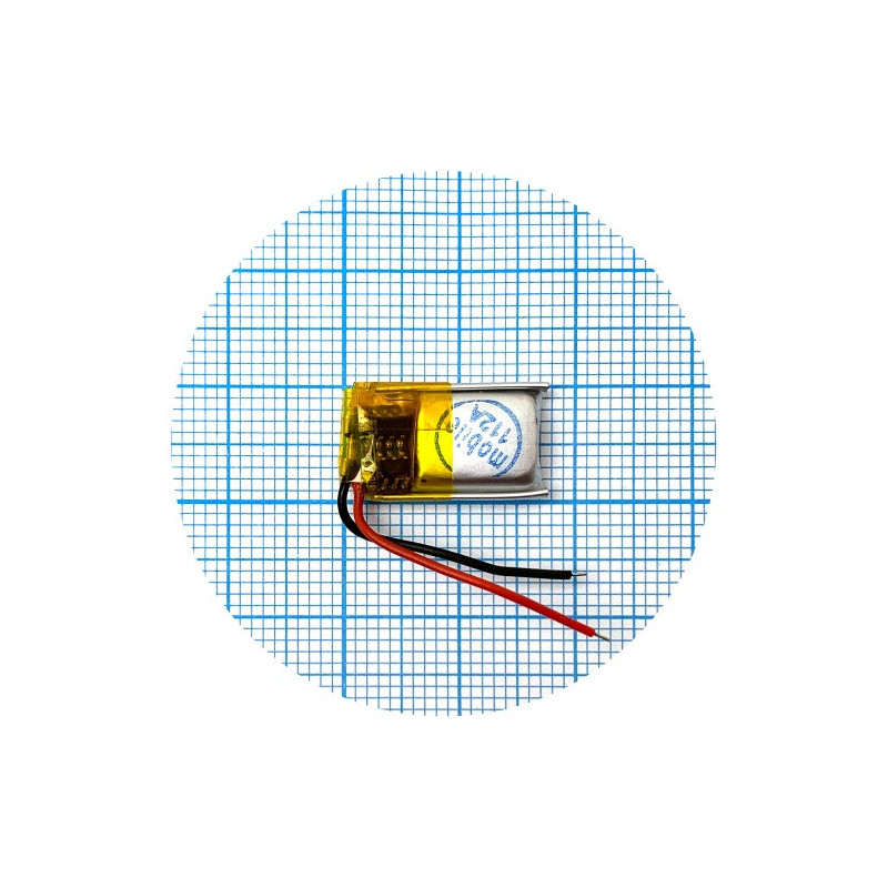 Батарея 20х10х4 мм 100 mAh 3.7V