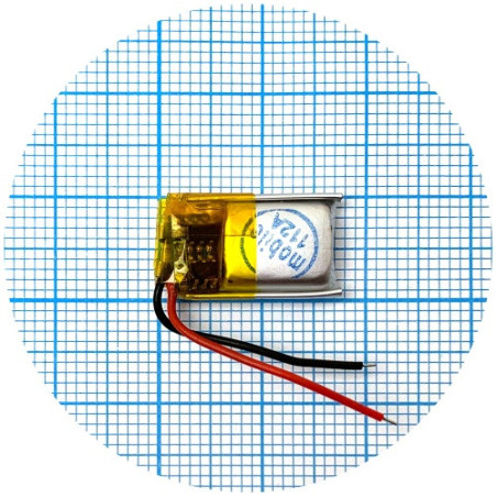 Батарея 20х10х4 мм 100 mAh 3.7V