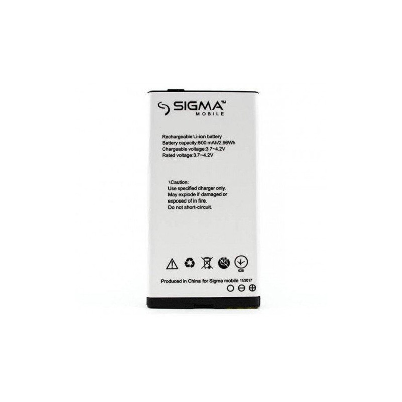 Батарея Sigma Comfort 50 Slim 800 mAh Батарея Sigma Comfort 50 Slim 800 mAh