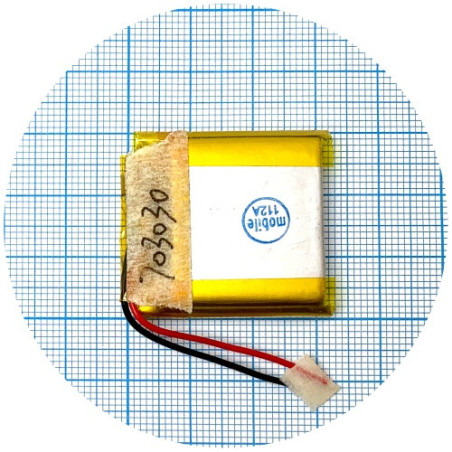 Батарея 31.5х30.5х7 мм 600 mAh 3.7V