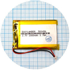 Батарея 53х33х5 мм 1000 mAh 3.7V