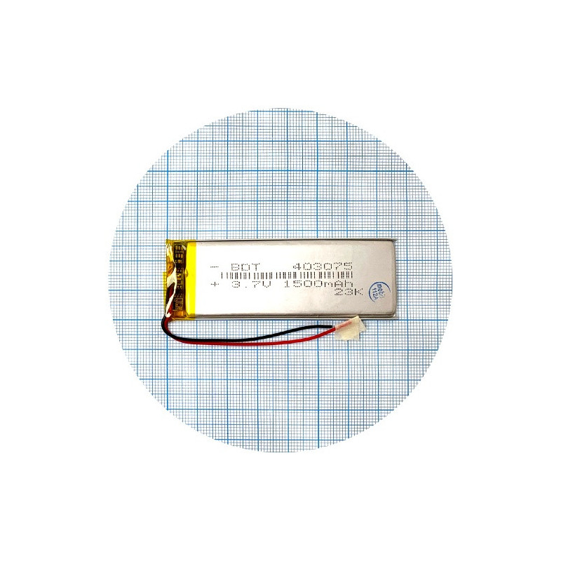 Батарея 78х25х4 мм 1500 mAh 3.7V