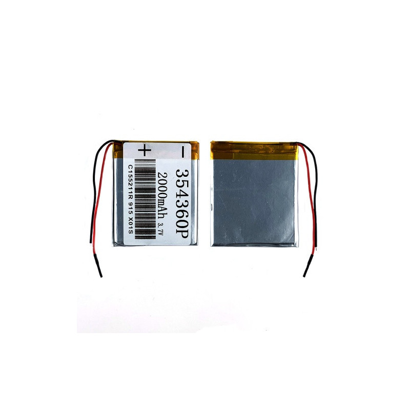 Батарея 59х41х4 мм 2000 mAh 3.7 V Батарея 59х41х4 мм 2000 mAh 3.7 V