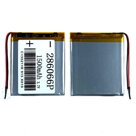 Батарея 71х60х3 мм 1500 mAh 3.7 V