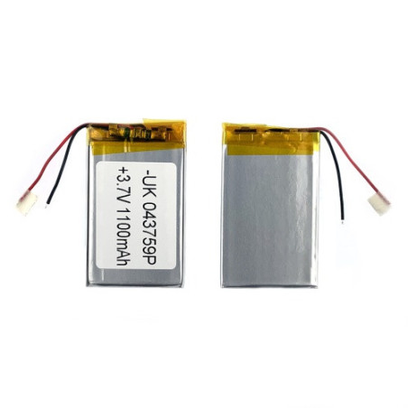 Батарея 62x36x3 мм 1100 mAh 3.7 V