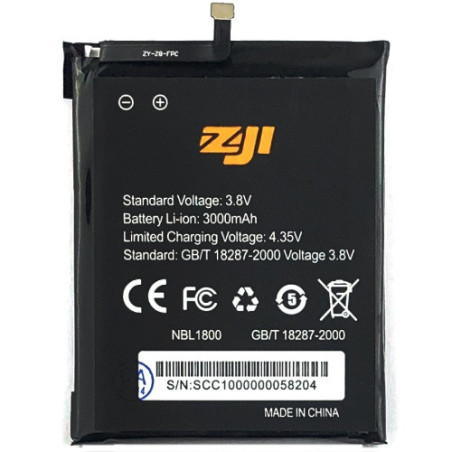 Батарея Doogee Homtom ZoJI Z8 IP68 3000 mAh