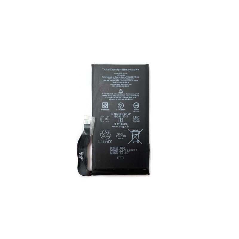 Батарея Google GZE8U Pixel 7 GVU6C GQML3 4355 mAh