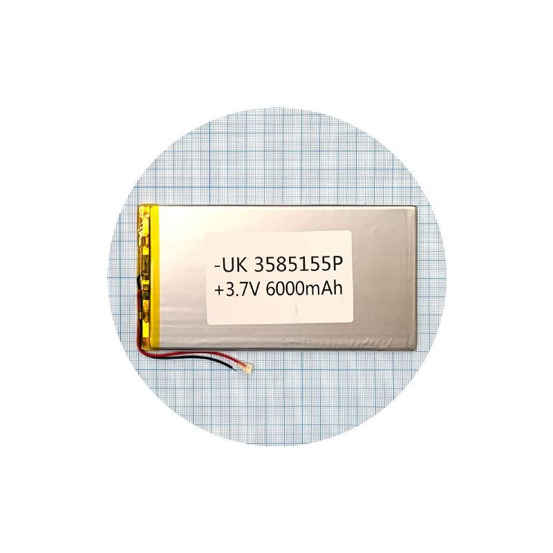 Батарея 153х80х3 мм 6000 mAh 3.7 V