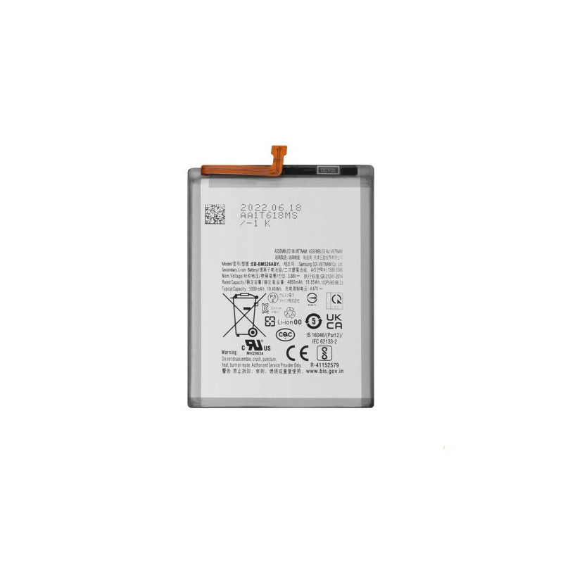Батарея Samsung EB-BM526ABY Galaxy A23 A235F A73 5G A736B M53 5G M536B M52 5G M526BR Galaxy M23 M236B AAA Батарея Samsung EB-BM526ABY Galaxy A23 A235F A73 5G A736B M53 5G M536B M52 5G M526BR Galaxy M23 M236B AAA