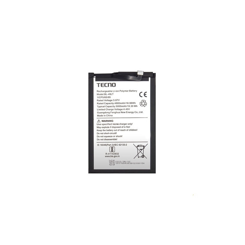 Батарея Tecno BL-49LT Camon 19 CI6N AAA