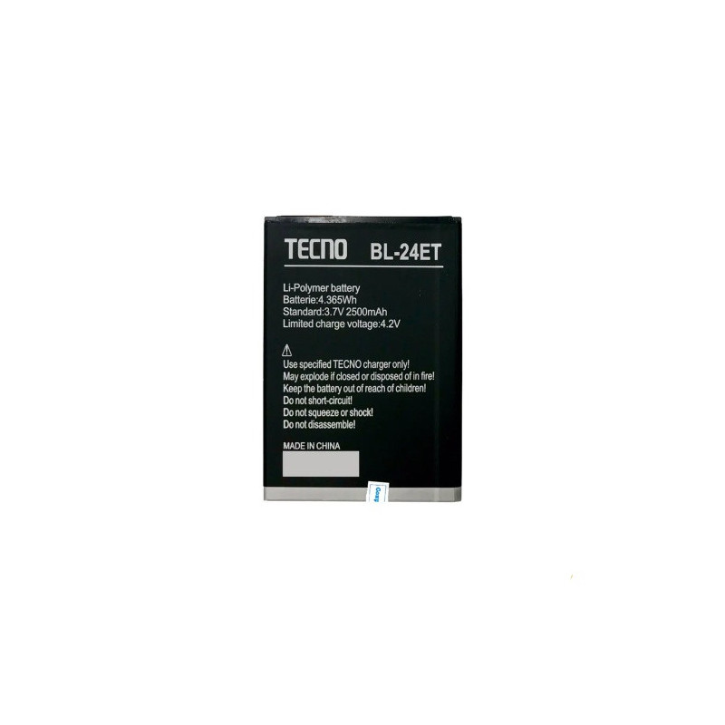 Батарея Tecno BL-24ET POP 2F B1F AAA 2500 mAh Батарея Tecno BL-24ET POP 2F B1F AAA 2500 mAh