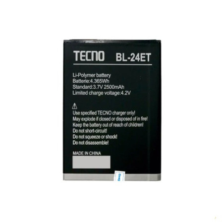 Батарея Tecno BL-24ET POP 2F B1F AAA 2500 mAh