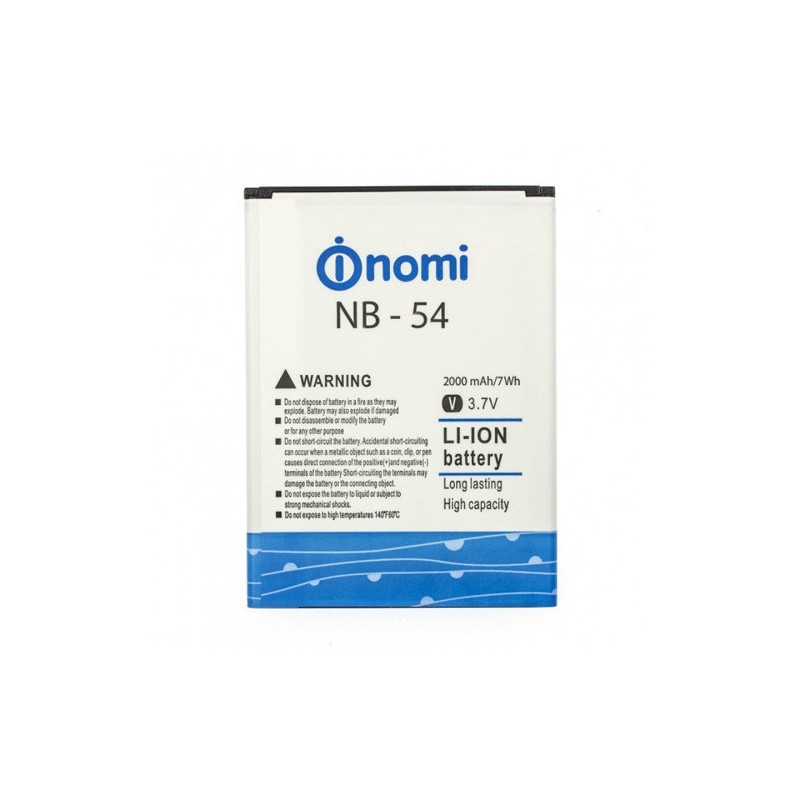 Батарея Nomi NB-54 i504 2000 mAh Батарея Nomi NB-54 i504 2000 mAh