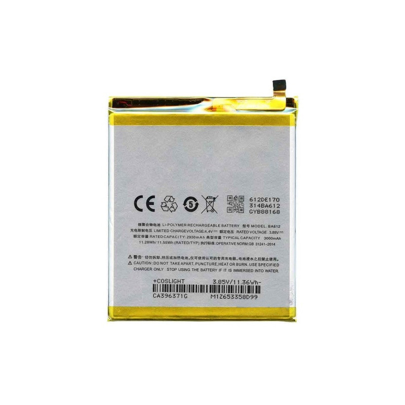 Батарея Meizu BA612 AAA M5s M612H Батарея Meizu BA612 AAA M5s M612H