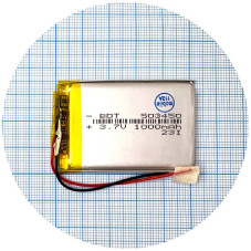 Батарея 51х34х5 мм 1000 mAh 3.7V
