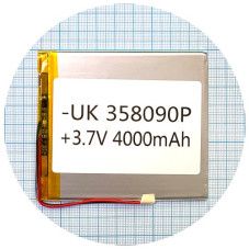 Батарея 90х83х3 мм 4000 mAh 3.7 V