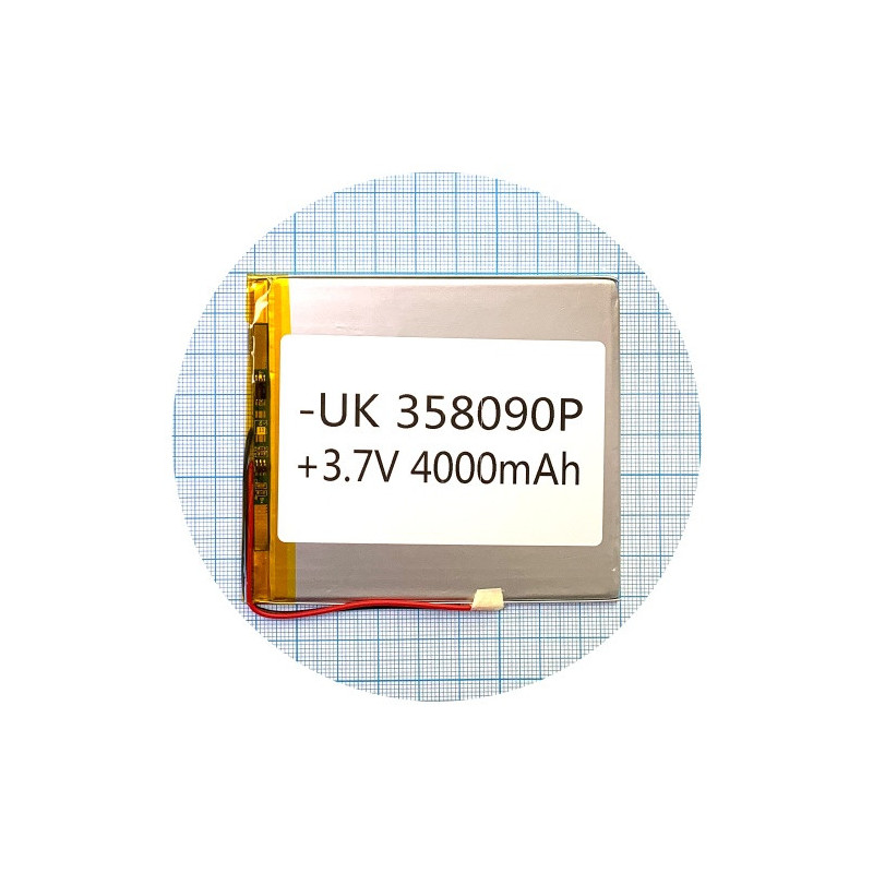 Батарея 90х83х3 мм 4000 mAh 3.7 V Батарея 90х83х3 мм 4000 mAh 3.7 V