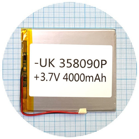 Батарея 90х83х3 мм 4000 mAh 3.7 V
