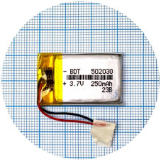 Батарея 32х19х4.5 мм 250 mAh 3.7V