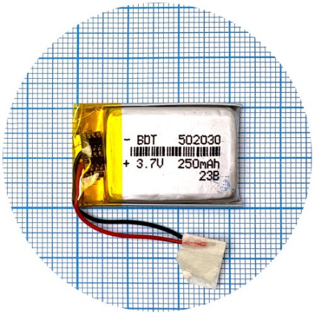 Батарея 32х19х4.5 мм 250 mAh 3.7V