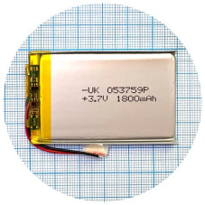 Батарея 60x37x5 1800 mAh 3.7V