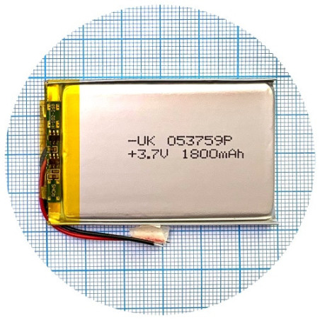 Батарея 60x37x5 1800 mAh 3.7V