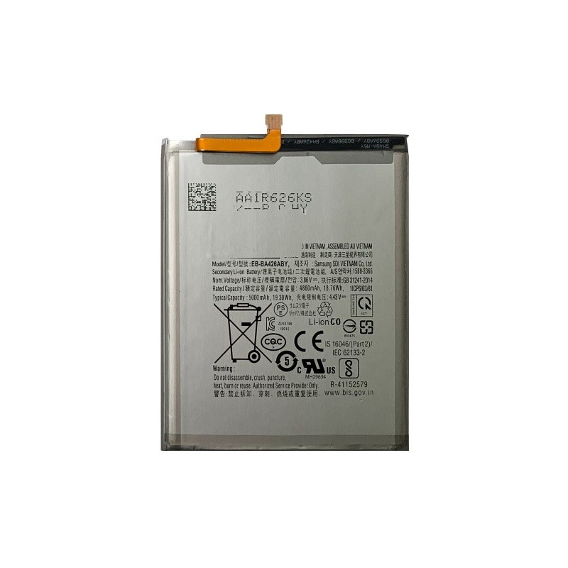Батарея Samsung EB-BA426ABY Galaxy A42 5G A426B, A72 A725 A32 5G A325 M42 5G M426B M22 M225FV M32 5G M326B 5000 mAh