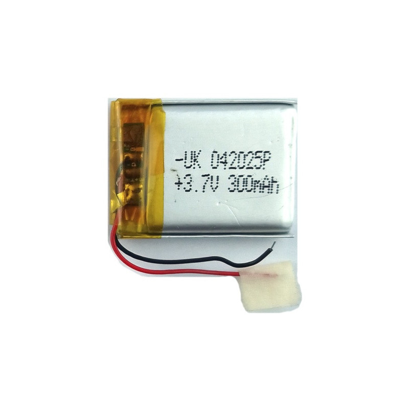 Батарея 25х20х4 мм 300 mAh 3.7 V