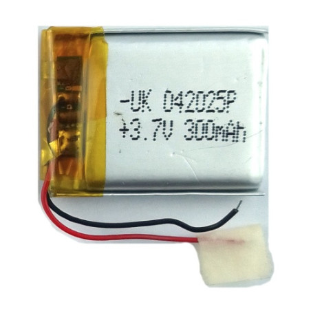 Батарея 25х20х4 мм 300 mAh 3.7 V
