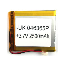 Батарея 72х60х4 мм 2500 mAh 3.7 V