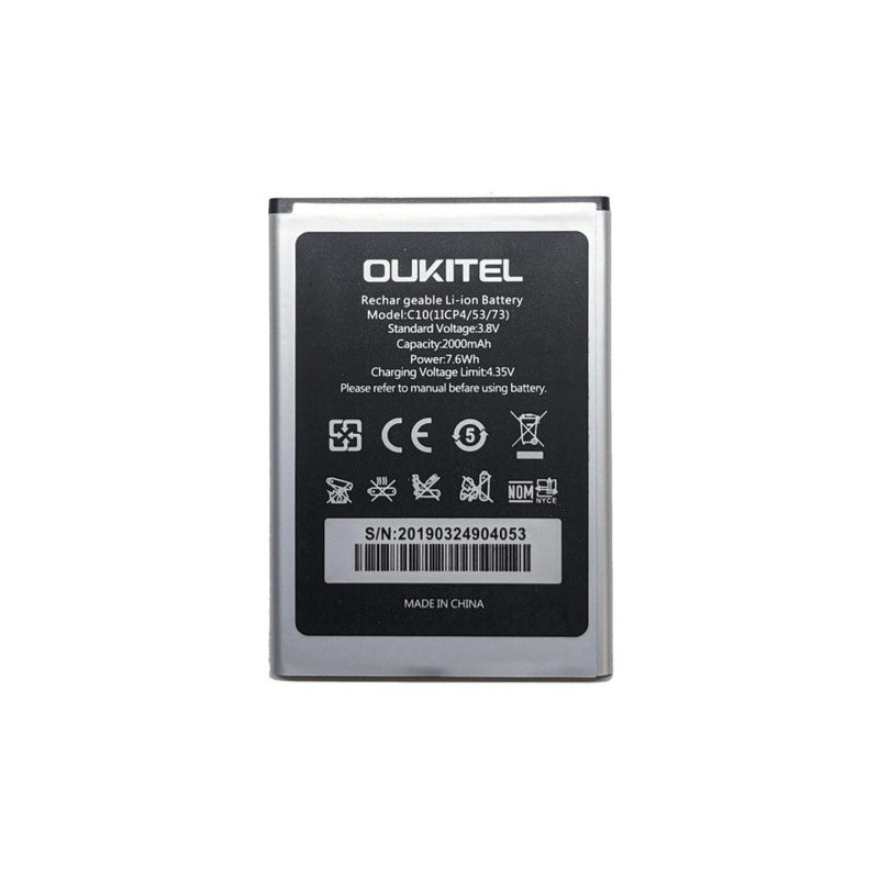 Батарея Oukitel C10 2000 mAh Батарея Oukitel C10 2000 mAh