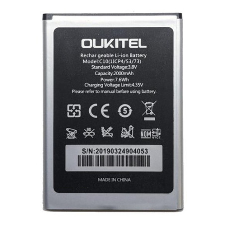Батарея Oukitel C10 2000 mAh