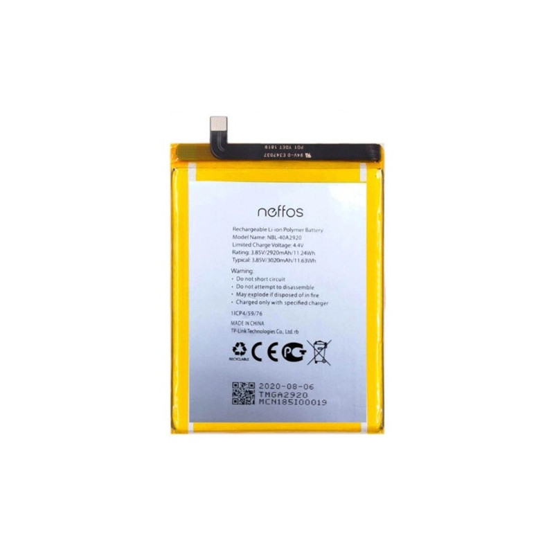 Батарея TP-Link NBL-40A2920 Neffos C9A 2920 mAh