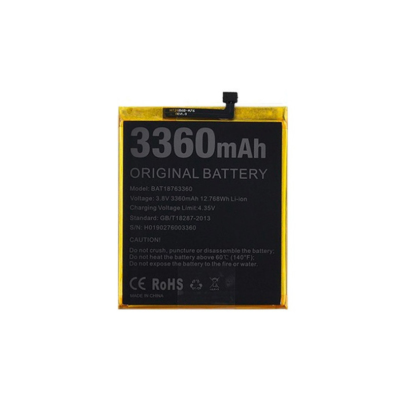 Батарея Doogee N10 3360 mAh