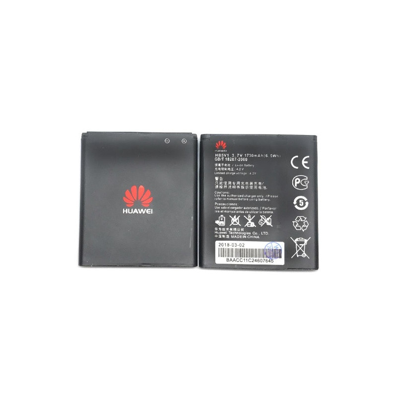 Батарея Huawei HB5V1 ААА Y300 U8833 Y500 Y511-U30 T8833 G350 1730mAh