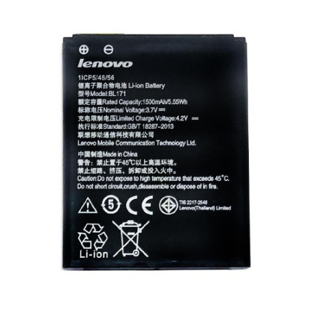 Батарея Lenovo BL171 AAA A319 A356 A368 A370e A376 A390 A390T A500 A60 A65 1500mAh