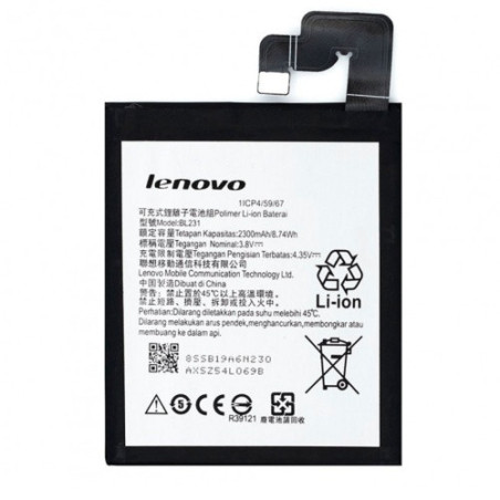 Батарея Lenovo BL231 S90 Vibe X2 2300mAh