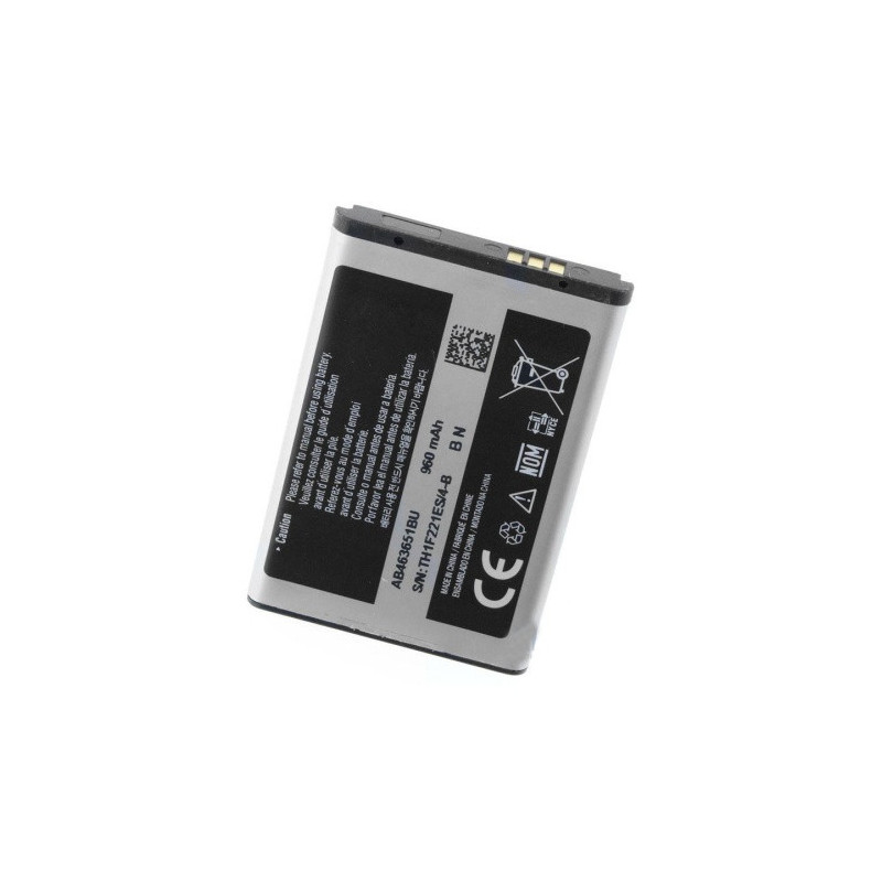 Батарея Samsung AB463651BE ​​AB463651BU AAA C3312 C3322 C3330 C3510 C3518 C6112 E2222 L700 M7600 M7603 C3200 S3370