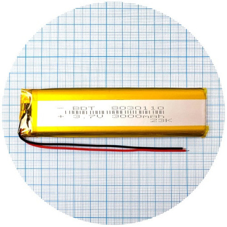 Батарея 111х29х7 мм 3000 mAh 3.7V