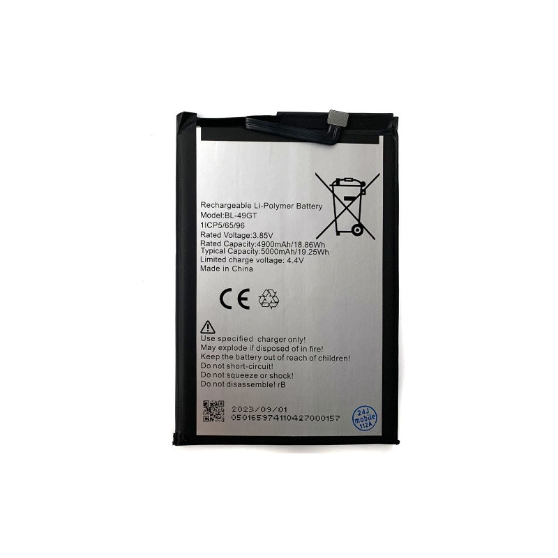 Батарея Tecno BL-49GT Spark 9 Pro KH7n 5000 mAh Батарея Tecno BL-49GT Spark 9 Pro KH7n 5000 mAh