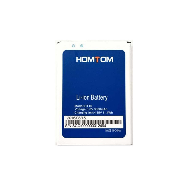 Батарея Homtom Ht16 3000 mAh Батарея Homtom Ht16 3000 mAh