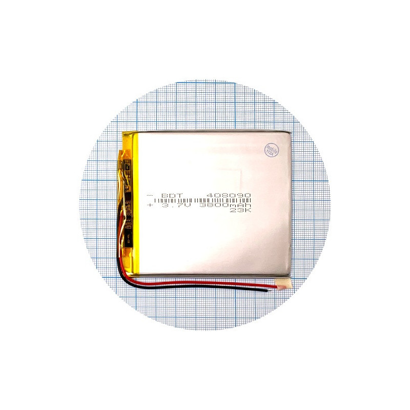 Батарея 90x80x3 мм 3800 mAh 3.7V