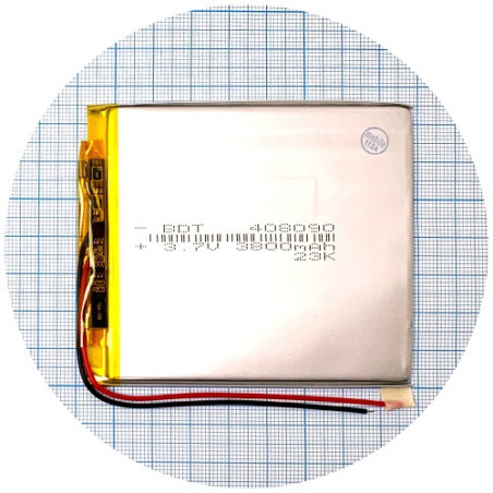 Батарея 90x80x3 мм 3800 mAh 3.7V