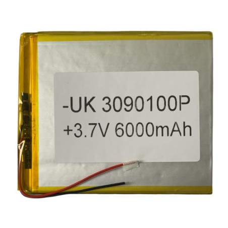 Батарея 96x90x3.5 мм 6000 mAh 3.7V
