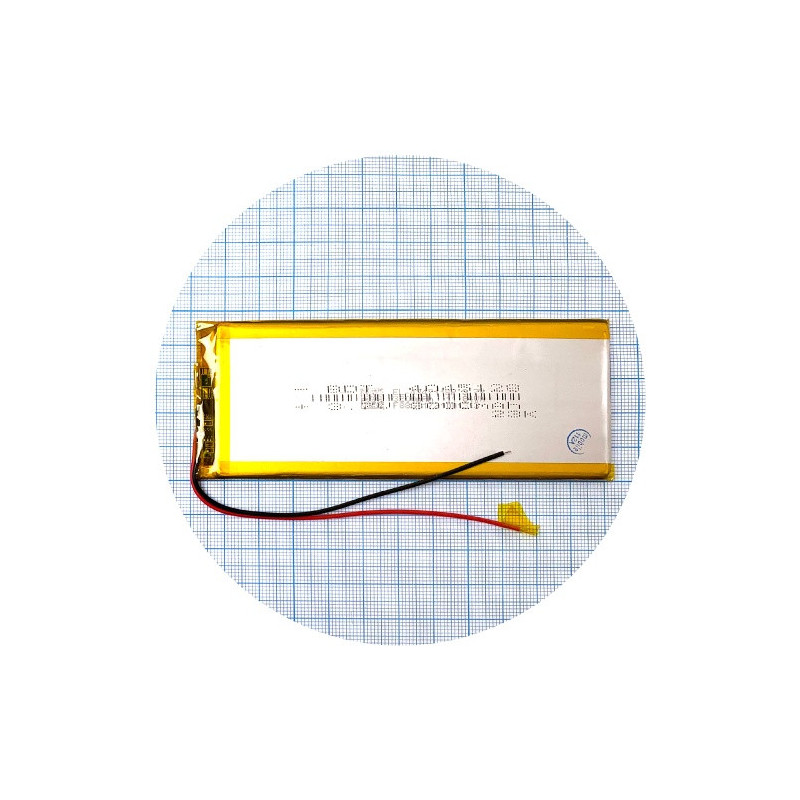Батарея 120х46х4 мм 3000 mAh 3.7V Батарея 120х46х4 мм 3000 mAh 3.7V